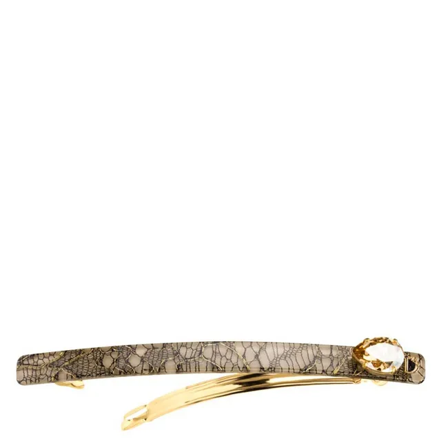 DONDELLA Hair Clip Beige Lace