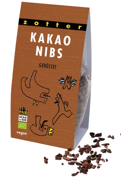 Kakaooad, tükeldatud, ökoloogilised