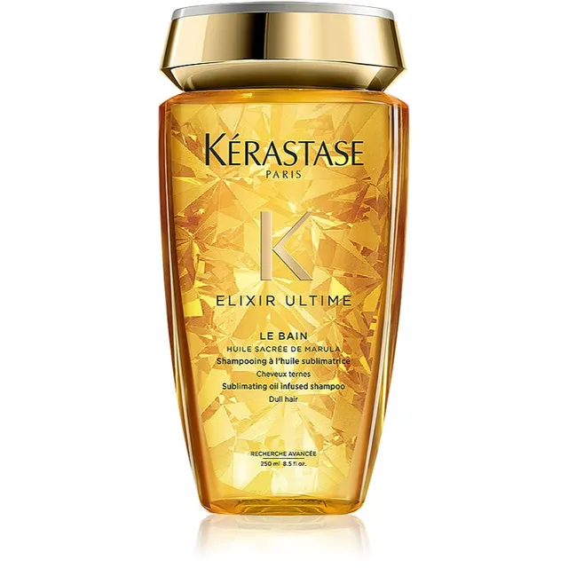 Kérastase Elixir Ultime Le Bain Šampoon tuhmidele ja jõuetutele juustele 250 ml