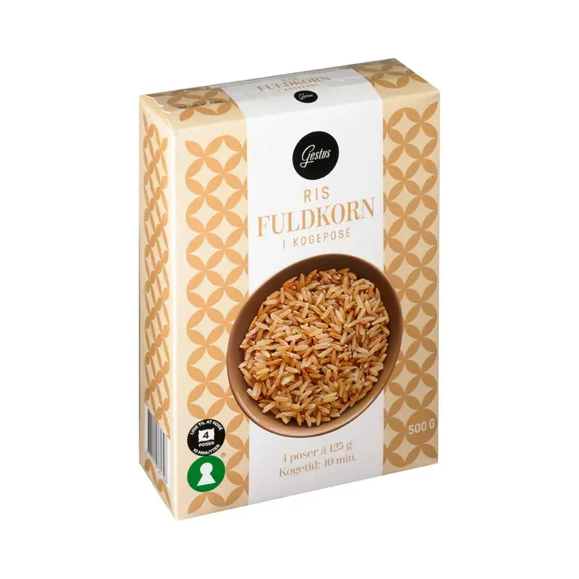 Täistera riis 4x125g, GESTUS, 500g