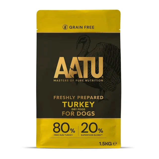 Aatu kuivtoit koertele, kalkunilihaga 1,5 kg