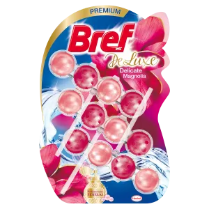 Bref DeLuxe Magnolia WC värsk 3*50g