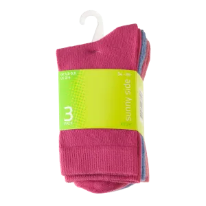 Sokid L 9401-39 roosa/sin 28-30 3pr