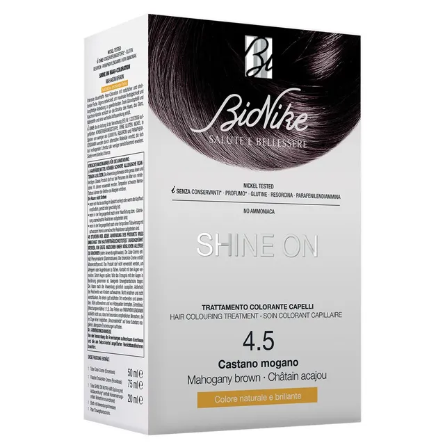 BIONIKE Shine On Hair Colouring Treatment No.4.5 Mahogany Brown