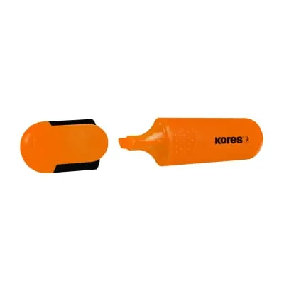 Marker Kores Bright Liner Plus oranž
