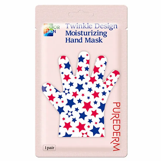PUREDERM Color!Skin Twinkle Design Moisturizing Hand Mask 1pair