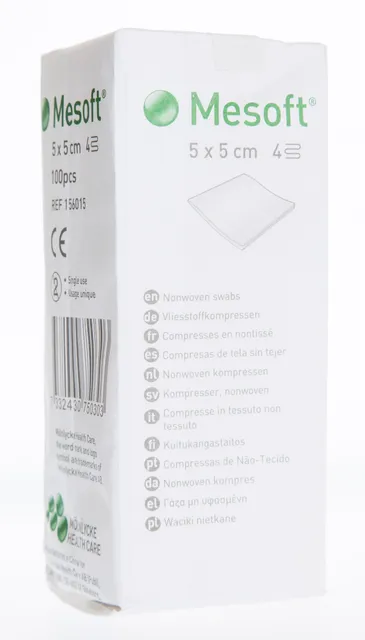 MESOFT TAMPOONID MITTESTER 5X5CM N100