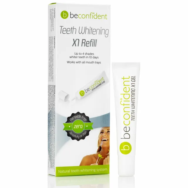 Beconfident® Teeth Whitening X1 Refill hammaste valgendamiskomplekt
