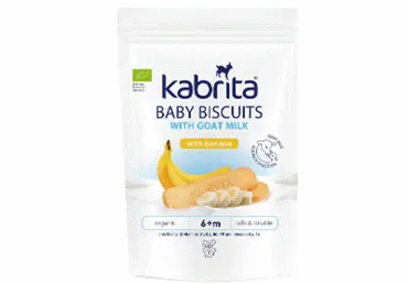 Lasteküpsised banaani.KABRITA 115g 6k