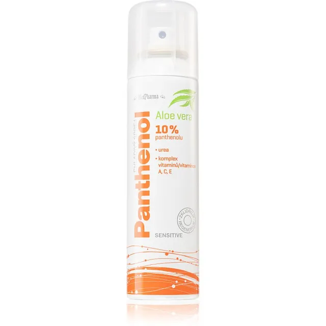 MedPharma Panthenol 10% Sensitive cooling spray Päevitusjärgne pihusti 150 ml