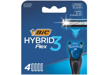 Varuterad BIC Hybrid Flex3 4tk
