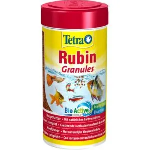 Tetra Rubin troopiliste akvaariumikalade univeraalne granuleeritud kalatoit 250ml