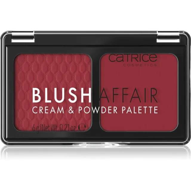 Catrice Blush Affair Duo põsepuna varjund 050 Bold Berry 6 g