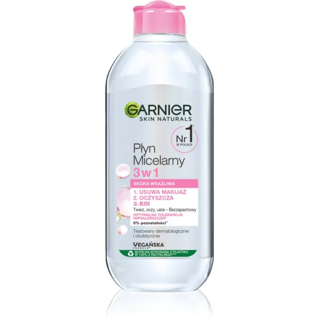 Garnier Micellar Mitsellaarvesi tundlikule nahale 400 ml