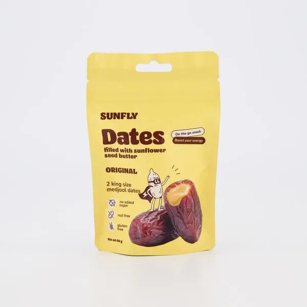 Datlid täidetud päevalilleseemnekreemiga 60g
