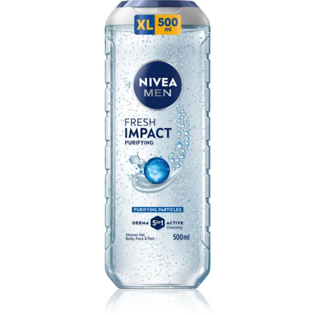 NIVEA MEN Fresh Impact Dušigeel meestele 500 ml