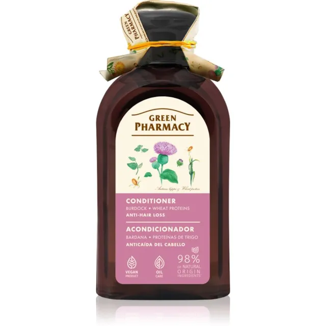 Green Pharmacy Burdock Oil Hair balm Juuksepalsam juuste väljalangemise vastu 300 ml