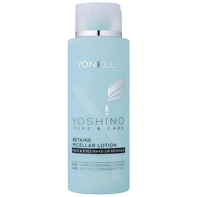Yonelle Yoshino Pure&Care Mitsellaarvesi betaiiniga intensiivseks niisutamiseks 400 ml