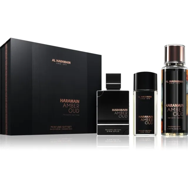 Al Haramain Amber Oud Private Edition Kinkekomplekt unisex 1 tk