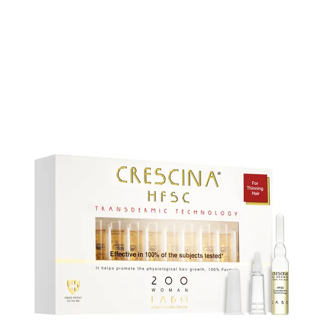 CRESCINA HFSC Transdermic Technology 200 Ampoule For Thinning Hair 20x3.5ml (Woman)