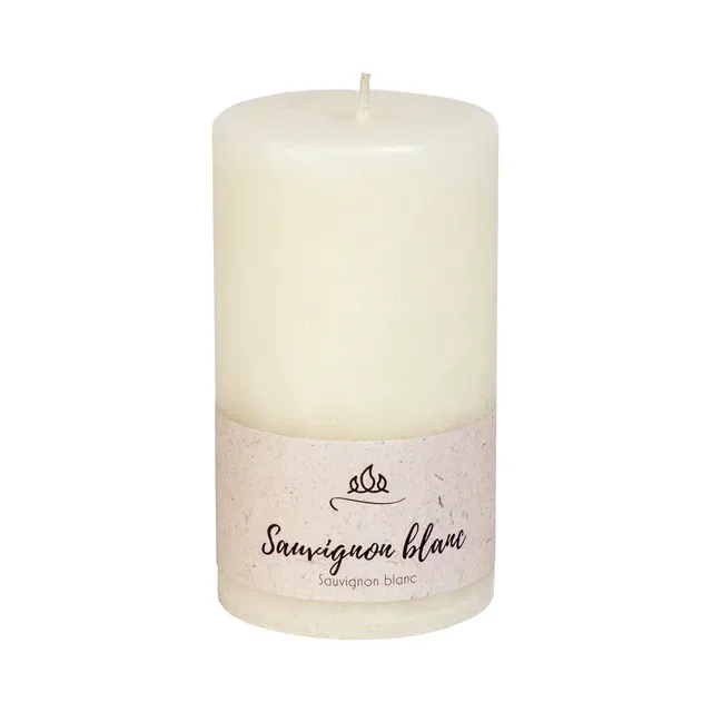 Käsitöö aroomiküünal Sauvignon blanc 7x8cm, VÕHMA VALGUSEVABRIK, 1 tk