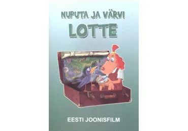 Raamat Nuputa ja värvi Lotte