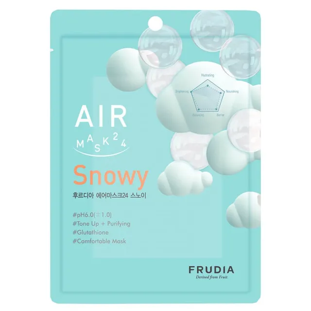 FRUDIA Air 24 Snowy Sheet Mask 25ml