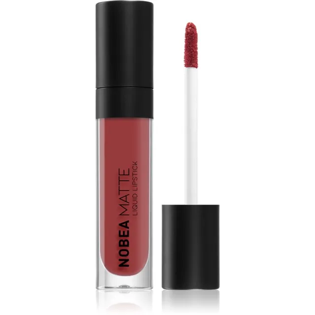 NOBEA Day-to-Day Matte Liquid Lipstick Vedel matt huulepulk varjund Mulberry #M12 7 ml