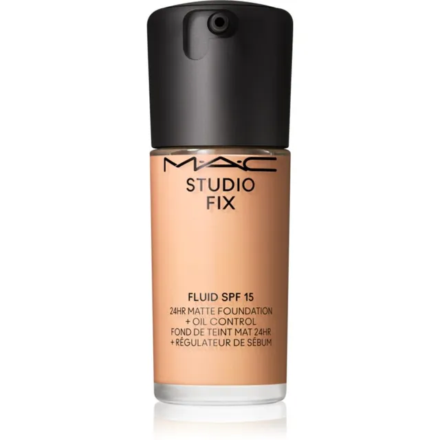 MAC Cosmetics Studio Fix Fluid SPF 15 24HR Matte Foundation + Oil Control Matistav jumestuskreem SPF 15 varjund NW20 30 ml