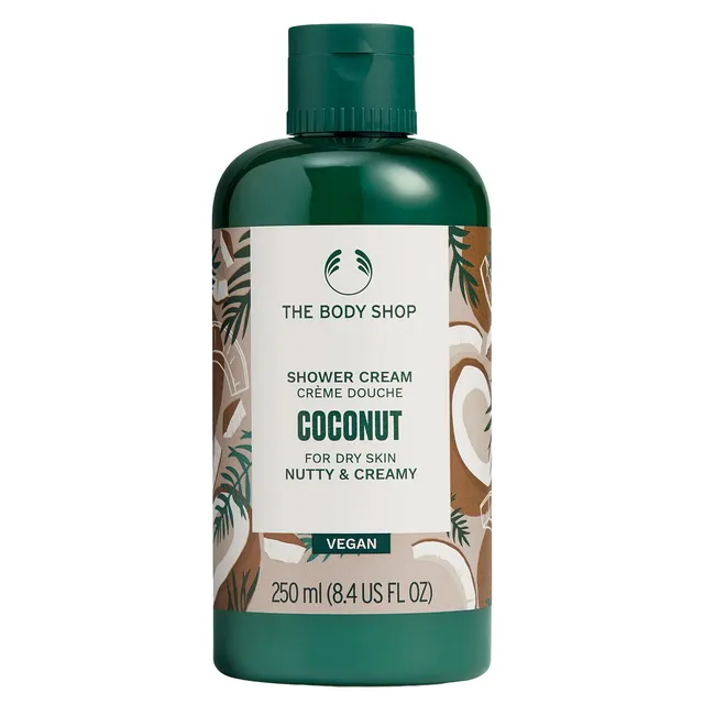 THE BODY SHOP Coconut Nutty & Creamy Shower Cream 250ml