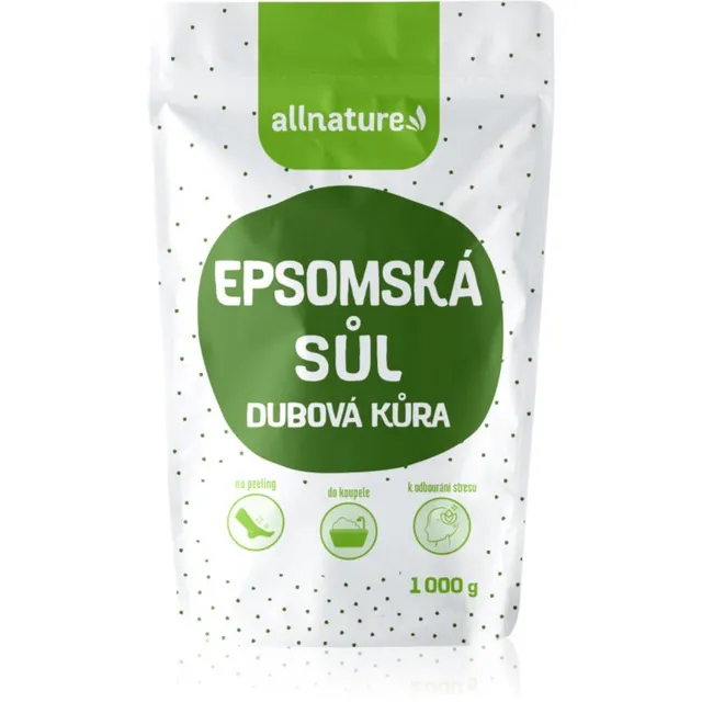 Allnature Epsom salt Oak Bark Vannisoolad 1000 g