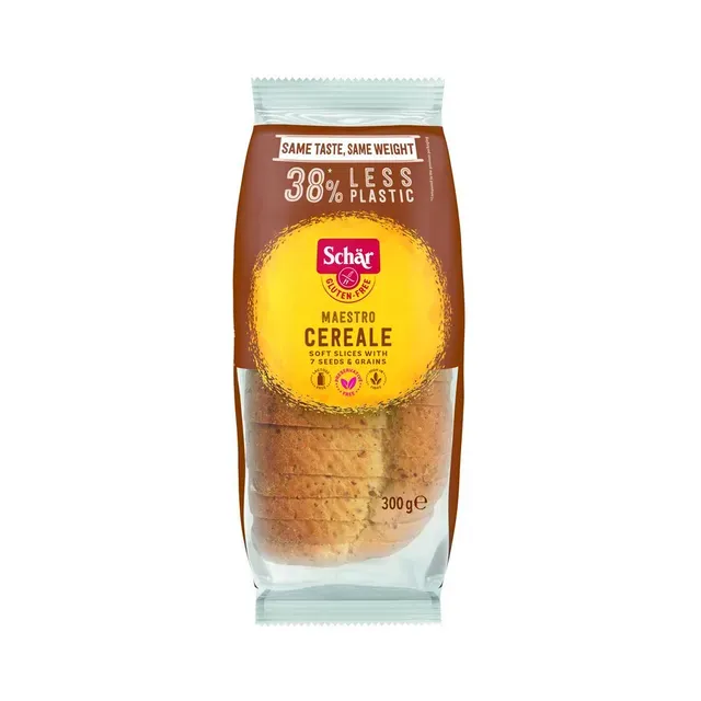 Gluteenivaba viilutatud mitmeviljasai Cereale, SCHÄR, 300 g