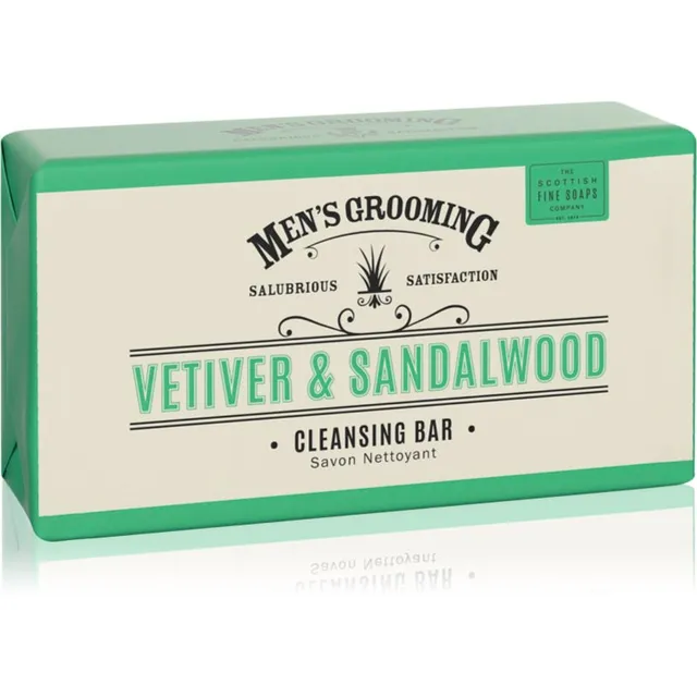 Scottish Fine Soaps Men’s Grooming Vetiver & Sandalwood Puhastav seep meestele 220 g