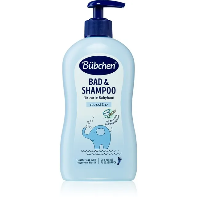 Bübchen Kids Bath & Shampoo Šampoon ja dušigeel lastele 400 ml