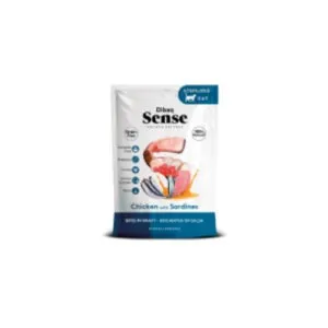 Dibaq Sense teraviljavaba kana ja sardiiniga konserv steriliseeritud kassile 100g