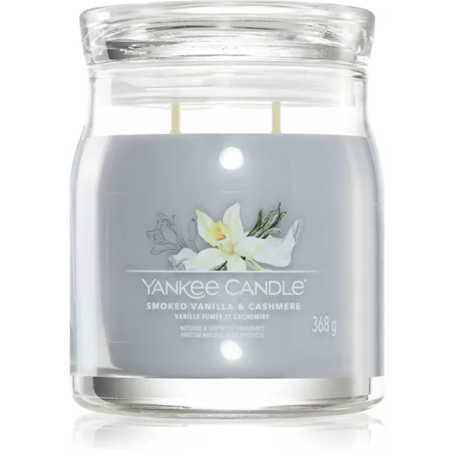 Yankee Candle Smoked Vanilla & Cashmere lõhnaküünal 368 g