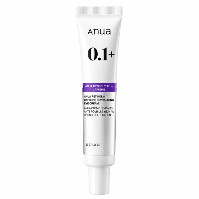 ANUA Retinol 0.1 & Caffeine Revitalizing Eye Cream 30g