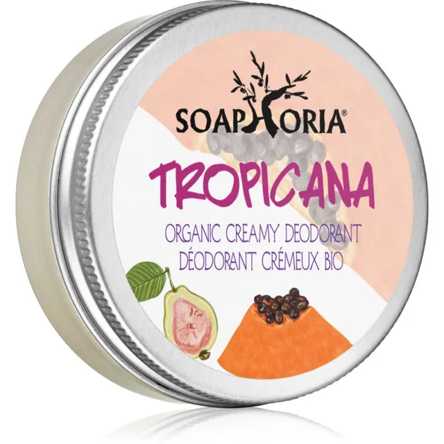 Soaphoria Tropicana Organic Creamy Deodorant Orgaaniline kreemdeodorant 50 ml