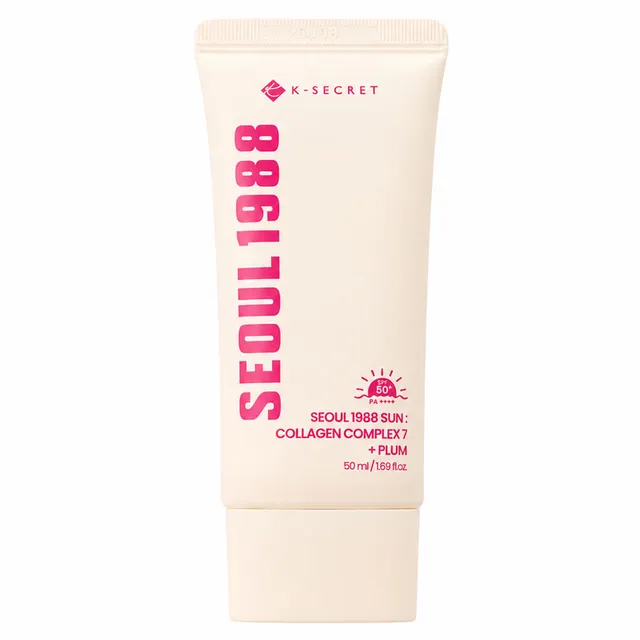 K-SECRET Seoul 1988 Sun: Collagen Complex7 + Plum SPF50 50ml