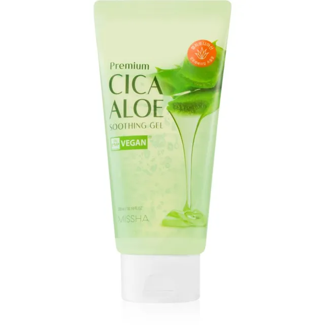 Missha Premium Cica Aloe Niisutav ja rahustav geel aloe veraga 300 ml