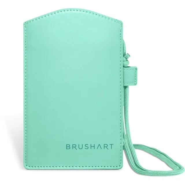 BrushArt Accessories Crossbody phone bag pink mobiiltelefoni kotike Mint green 11x18 cm