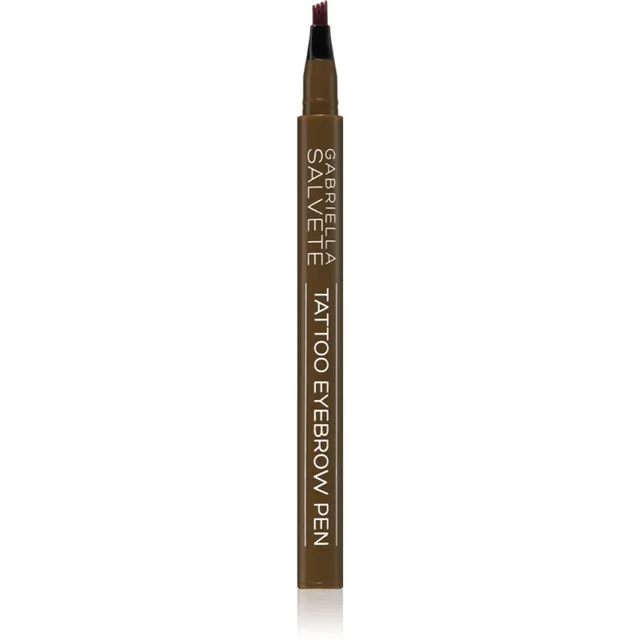 Gabriella Salvete Tattoo Eyebrow Pen Kulmupliiats varjund 03 Dark Brown 0,28 g