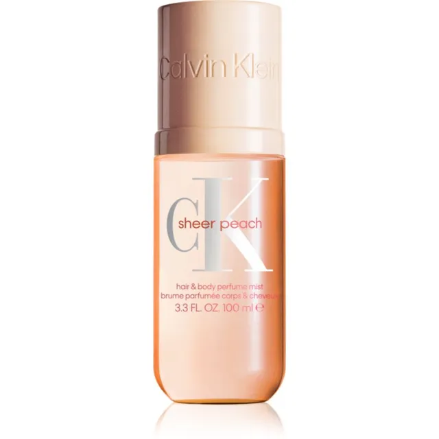Calvin Klein CK Sheer Peach Keha ja juuste lõhnaudu unisex 100 ml
