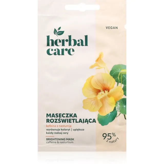 Farmona Herbal Care Caffeine & Nasturtium Sära andev mask näole, kaelale ja dekolteele 1 tk