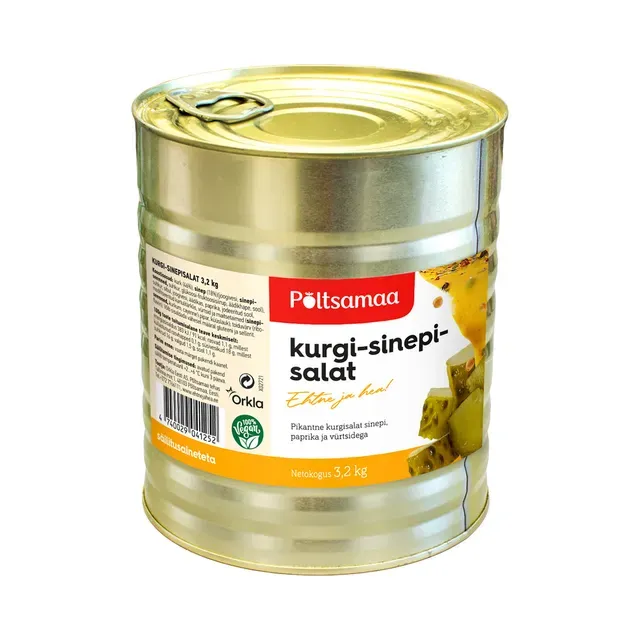 Kurgi-sinepisalat, PÕLTSAMAA, 3,2 kg, ettetellimisel