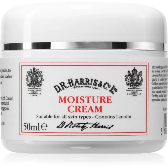 D.R. Harris Moisture Cream Toitev ja niisutav kreem 50 ml