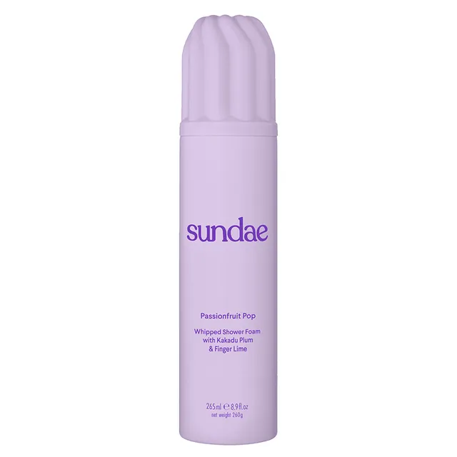 SUNDAE BODY Passionfruit Pop Whipped Shower Foam 265ml