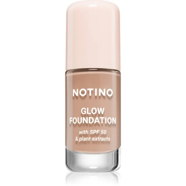 Notino Glow Foundation With SPF 50 & Plant Extracts Valgustpeegeldav jumestuskreem SPF 50 01 Medium Deep Cool 30 ml