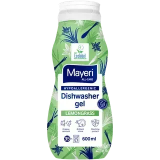 Nõudepesumasina geel Mayeri sidrunhein Hüpoallergeenne All-Care 600ml