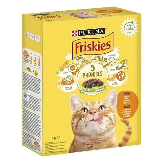 Friskies kuiv kassitoit kana 1kg